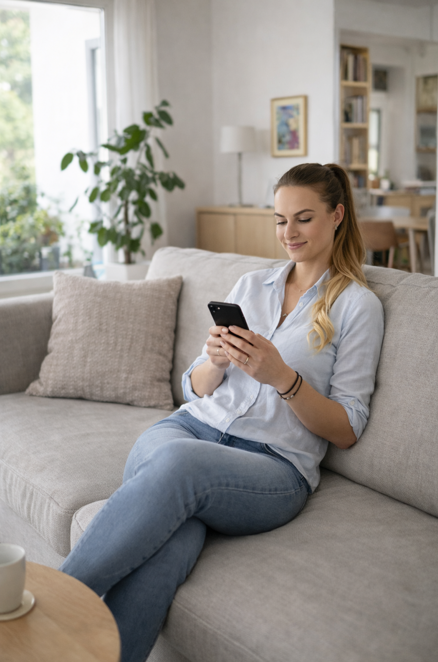 Stap 2: Houd je gezondheid bij in de app
